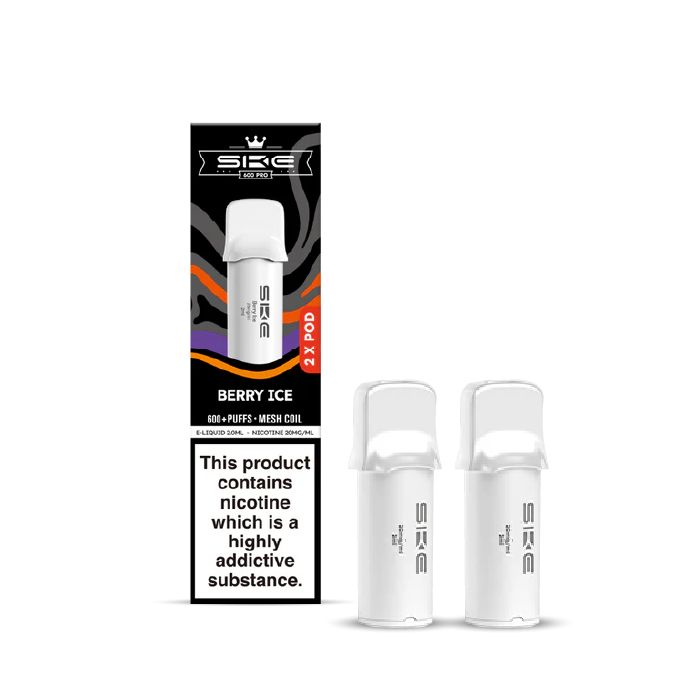 P10385 Berry Ice SKE Crystal 600 Pro Prefilled Pods