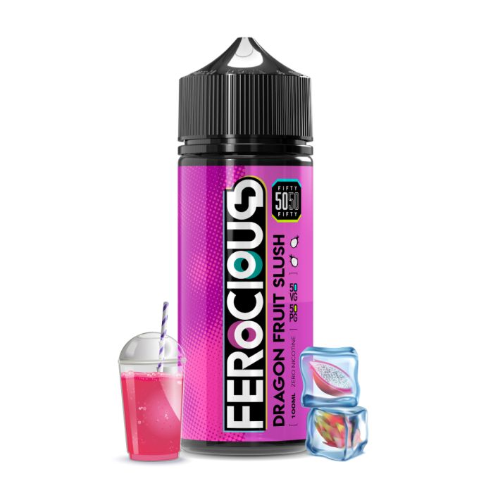 Dragonfruit Slush 50/50 E-Liquid Ferocious 737661 Dragonfruit Slush 50/50 E-Liquid Ferocious