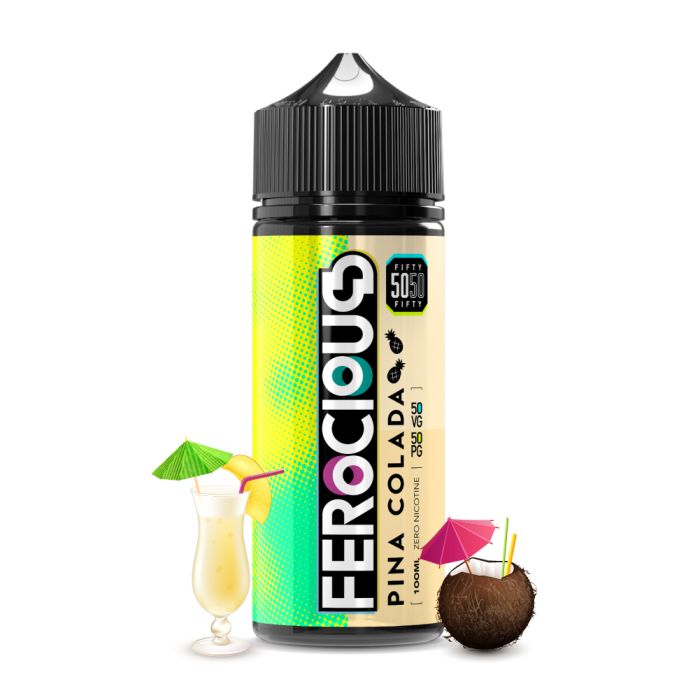 Pina Colada 50/50 E-Liquid Ferocious 737650 Pina Colada 50/50 E-Liquid Ferocious