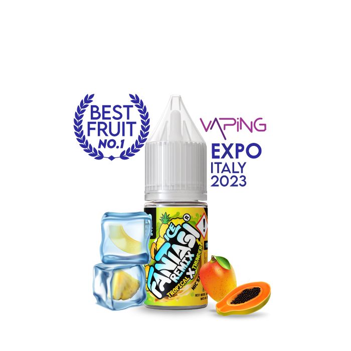 Tropical X Thunder 10ml Nic Salts Fantasi E-Liquid 596496 Tropical X Thunder 10ml Nic Salts Fantasi