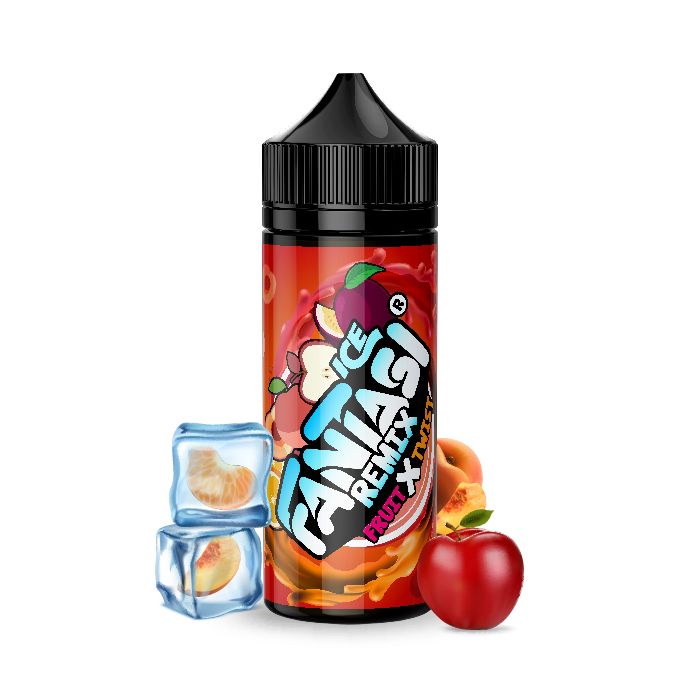 Fruit X Twist Ice 70/30 E-Liquid Fantasi 734038 Fruit X Twist Ice 70/30 E Liquid Fantasi