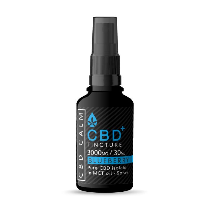 Blueberry CBD Isolate With MCT Oil Oral Spray - CBD Calm 755634 Blueberry CBD Isolate With MCT Oil Oral Spray (30ml) – CBD Calm