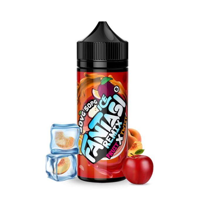 Fruit X Twist Ice 50/50 E Liquid Fantasi 762528 Fruit X Twist Ice 50/50 E Liquid Fantasi