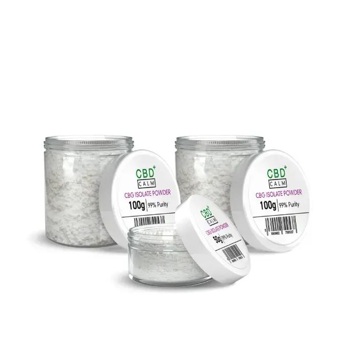 Pure CBG Isolate Powder 250g | CBD Calm 834567 Pure CBG Isolate Powder 250g | CBD Calm