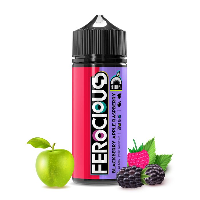 Blackberry Apple Raspberry 70/30 E-Liquid Ferocious 864413 Blackberry Apple Raspberry 70/30 E-Liquid Ferocious