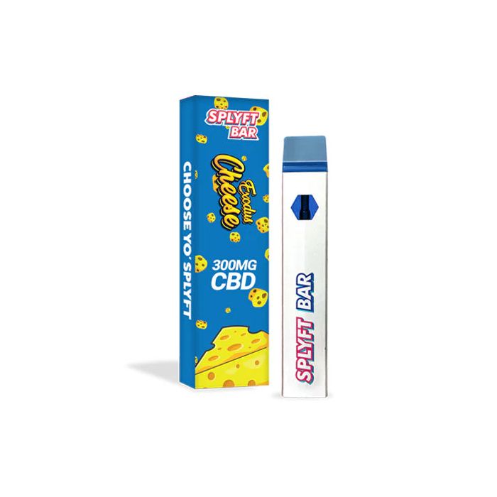 Exodus Cheese 300mg | Splyft Bar CBD Disposable Vape 903435 Exodus Cheese 300mg | Splyft Bar CBD Disposable Vape