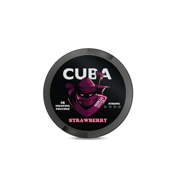 P10897 Strawberry - Cuba Ninja Edition Nicotine Pouches