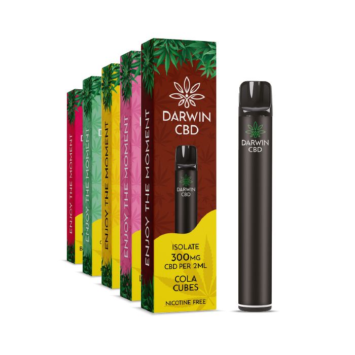 Darwin CBD Prefilled Pod Kit 300mg P10766 Darwin CBD Prefilled Pod Kit 300mg