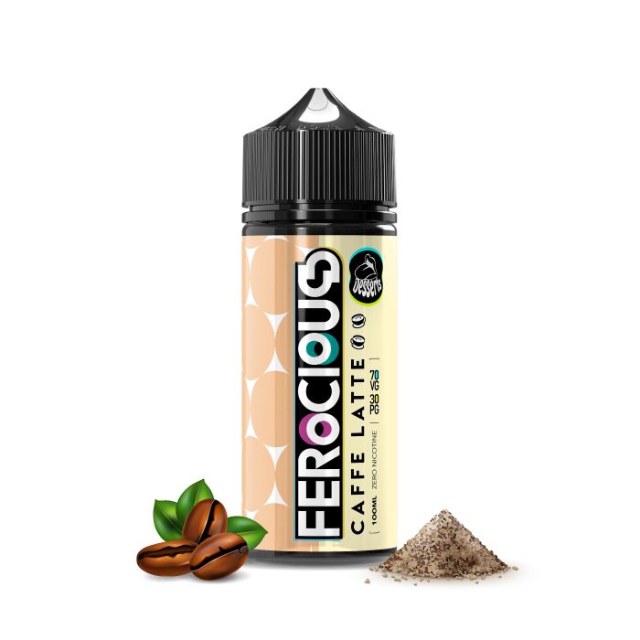 Caffe Latte 70/30 E-Liquid Ferocious 236583 Caffe Latte 70/30 E-Liquid Ferocious