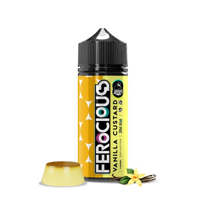 236502 Vanilla Custard Delight 70/30 E-Liquid Ferocious