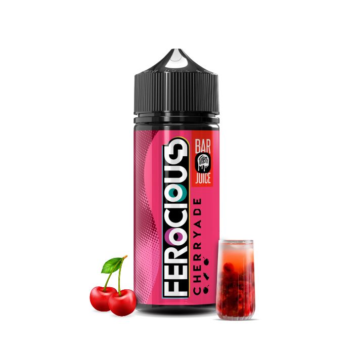 Cherryade 50/50 E-Liquid Ferocious Bar Juice P10505 Cherryade 50/50 E-Liquid Ferocious Bar Juice