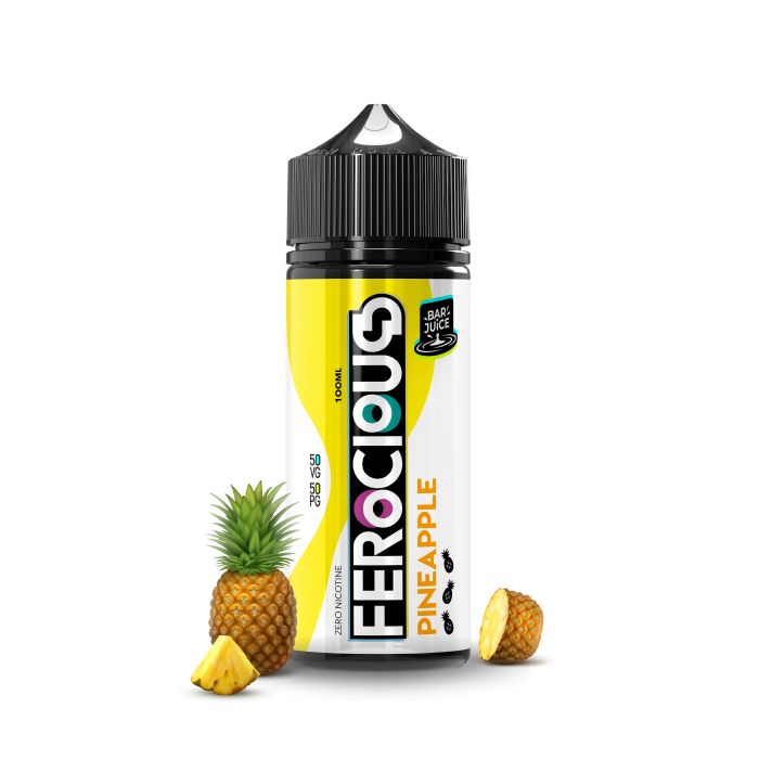 Pineapple 50/50 E-Liquid Ferocious Bar Juice 712822 Pineapple 50/50 E-Liquid Ferocious Bar Juice