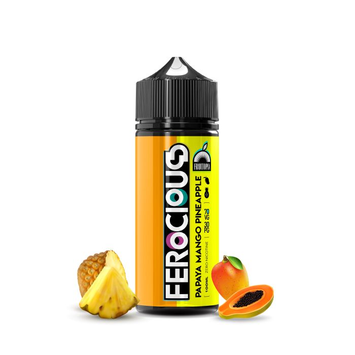 Papaya Mango Pineapple 70/30 E-Liquid Ferocious 538817 Papaya Mango Pineapple 70/30 E-Liquid Ferocious