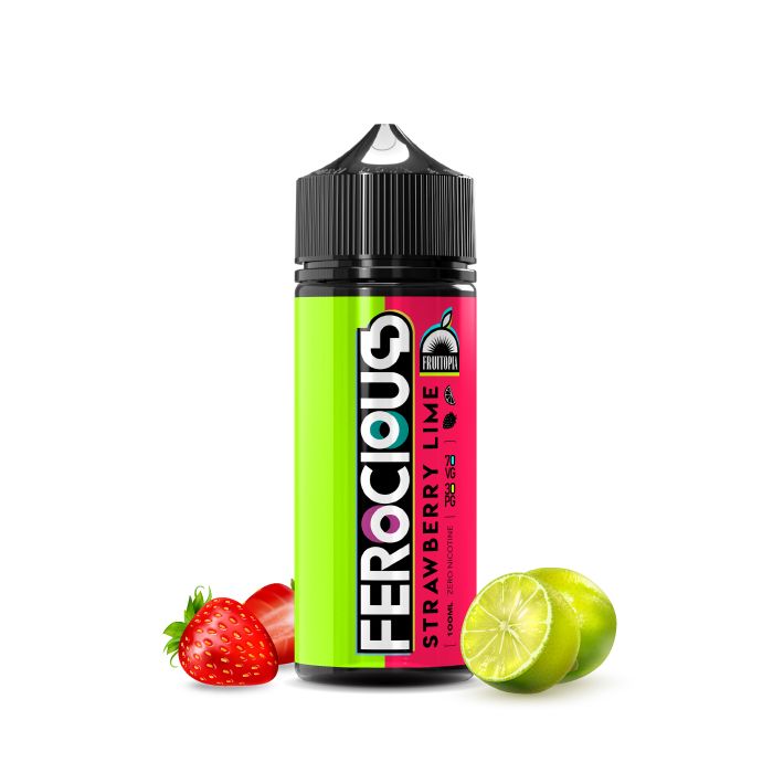 Strawberry Lime 70/30 E-Liquid Ferocious 657640 Strawberry Lime 70/30 E-Liquid Ferocious