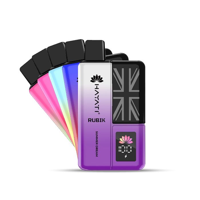 Hayati RUBIK 7000+ Prefilled Pod Vape Kit P10690 Hayati RUBIK 7000+ Prefilled Pod Vape Kit