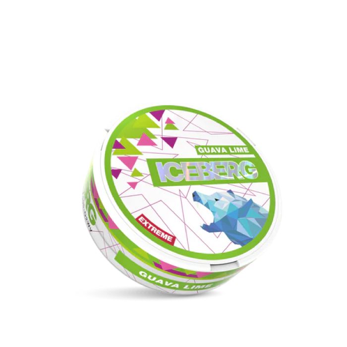 Guava Lime - Iceberg Nicotine Pouches P10327 Guava Lime - Iceberg Nicotine Pouches