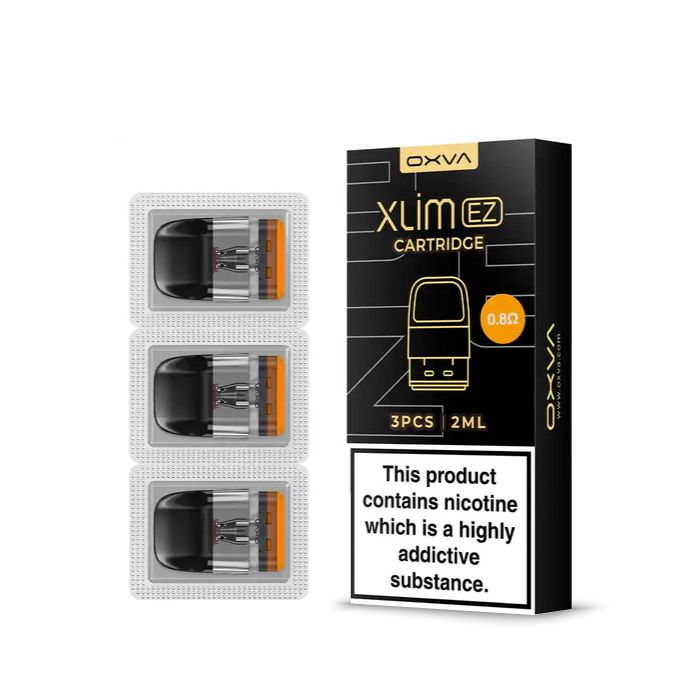 OXVA Xlim EZ 3ml Replacement Pods 3-Pack P10118 OXVA Xlim EZ 3ml Replacement Pods 3-Pack