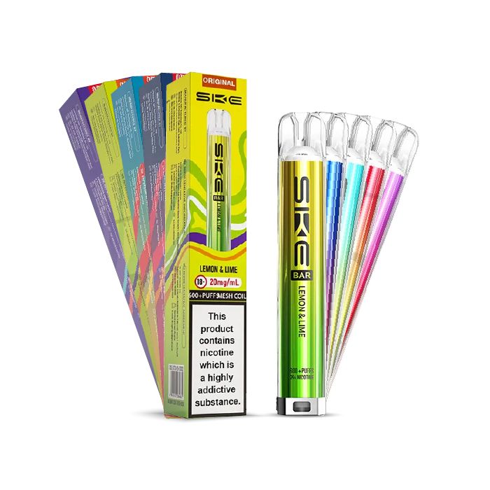 SKE Crystal Bar 600 Prefilled Pod Kit P10909 SKE Crystal Bar 600 Prefilled Pod Kit