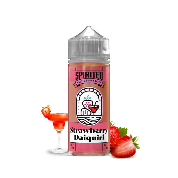 Strawberry Daiquiri 70/30 E-Liquid Spirited 789876 Strawberry Daiquiri 70/30 E-Liquid Spirited