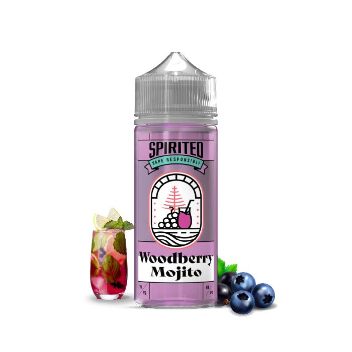 Woodberry Mojito 70/30 E-Liquid Spirited 789898 Woodberry Mojito 70/30 E-Liquid Spirited