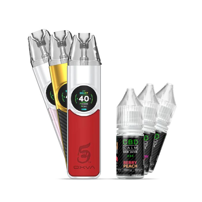 CBD Bar Juice with OXVA Nexlim Vape Pack