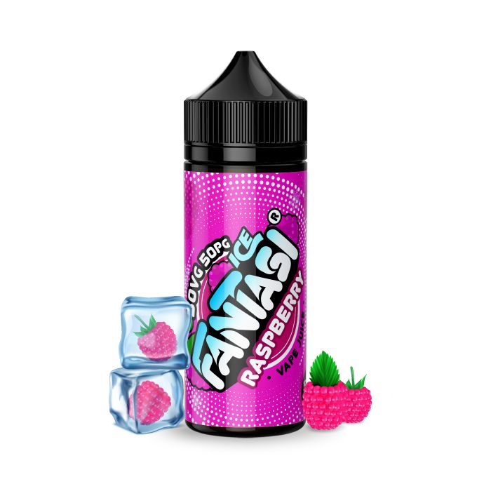 456523 Raspberry Ice 50/50 E Liquid Fantasi