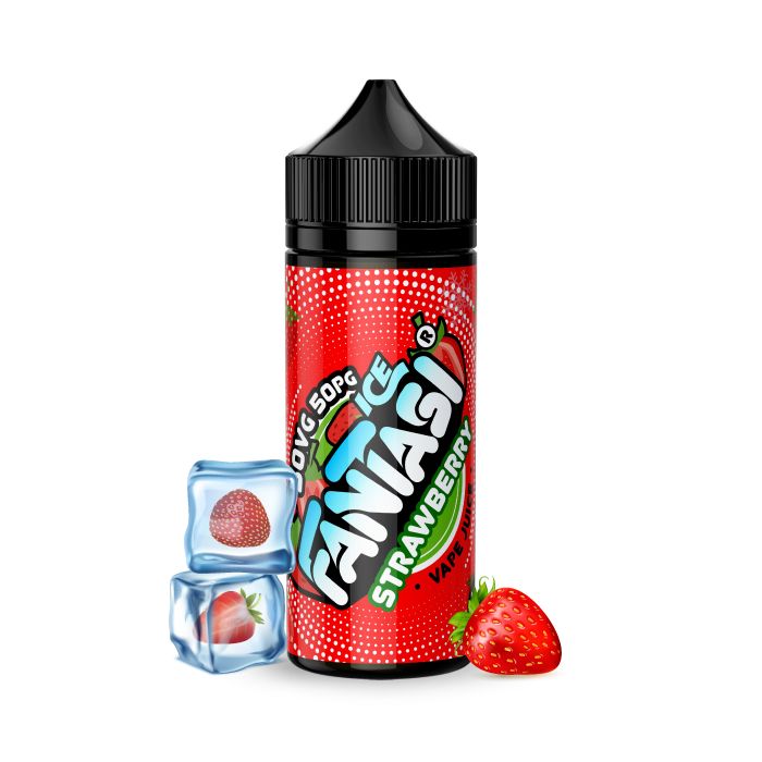 463051 Strawberry Ice 50/50 E Liquid Fantasi