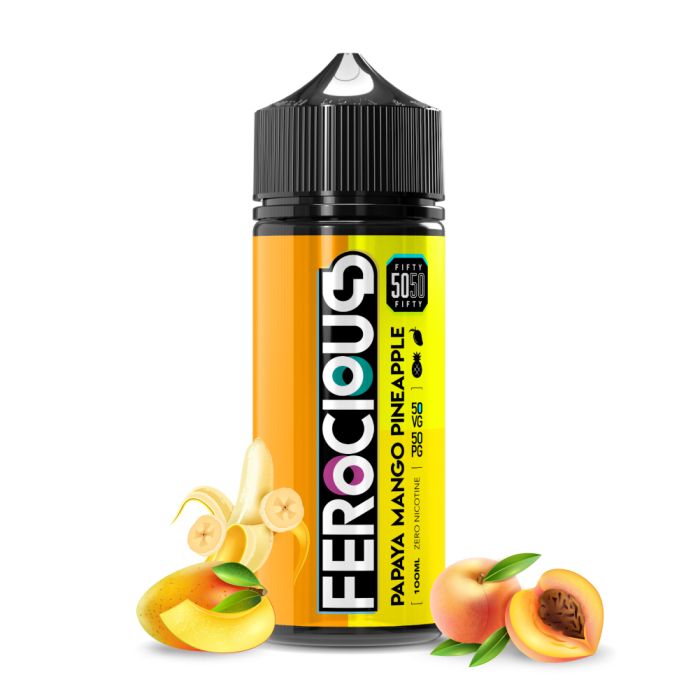 731486 Papaya Mango Pineapple 50/50 E-Liquid Ferocious