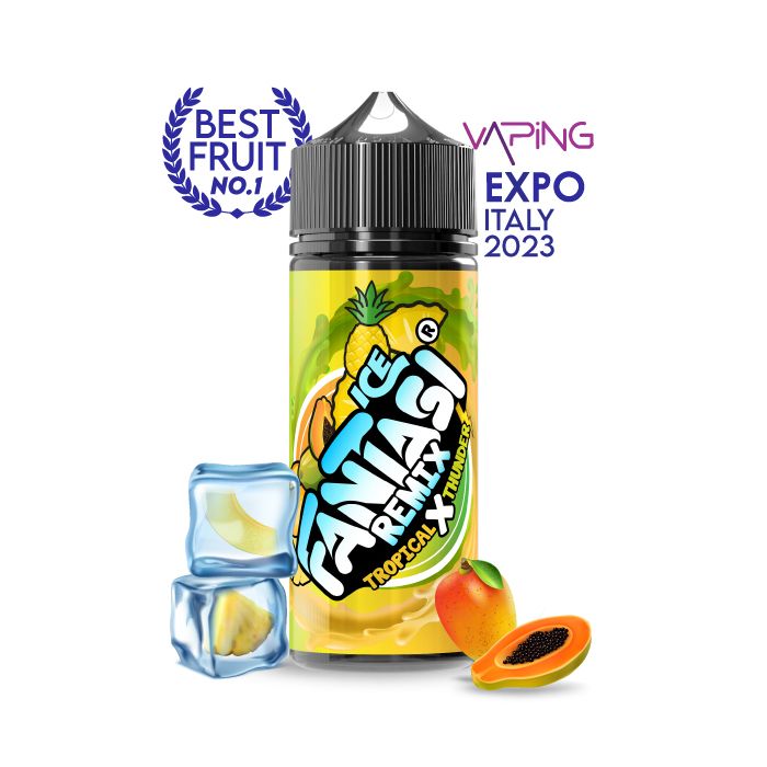 593850 Tropical X Thunder Ice 70/30 E-Liquid Fantasi