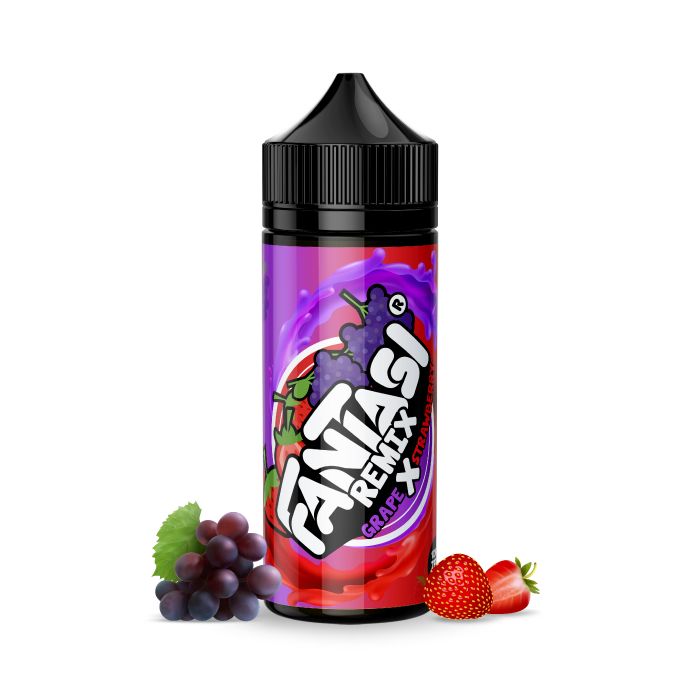 593870 Grape X Strawberry 70/30 E Liquid Fantasi