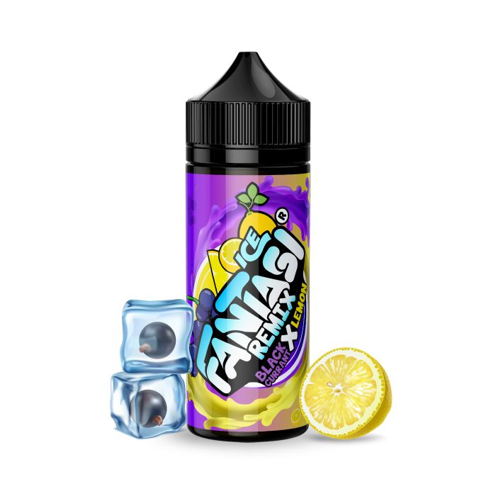 593967 Blackcurrant X Lemon Ice 70/30 E Liquid Fantasi