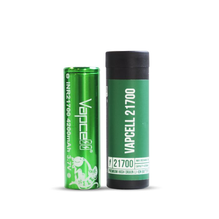 646563 Vapcell 21700 Batteries