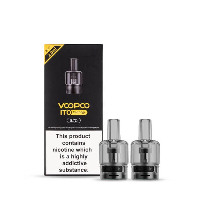 749673 Voopoo ITO Replacement Cartridge (0.7-ohm) 2-Pack