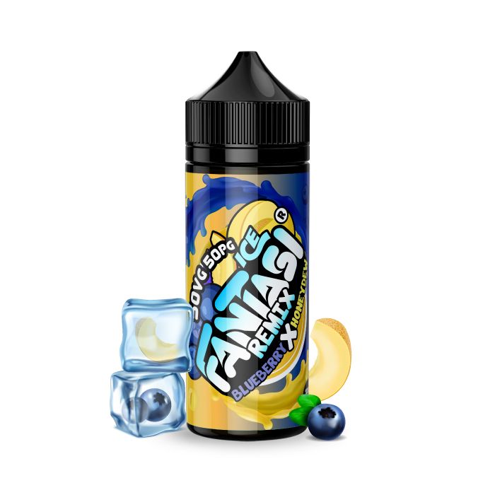 765133 Blueberry X Honeydew Ice 50/50 E Liquid Fantasi