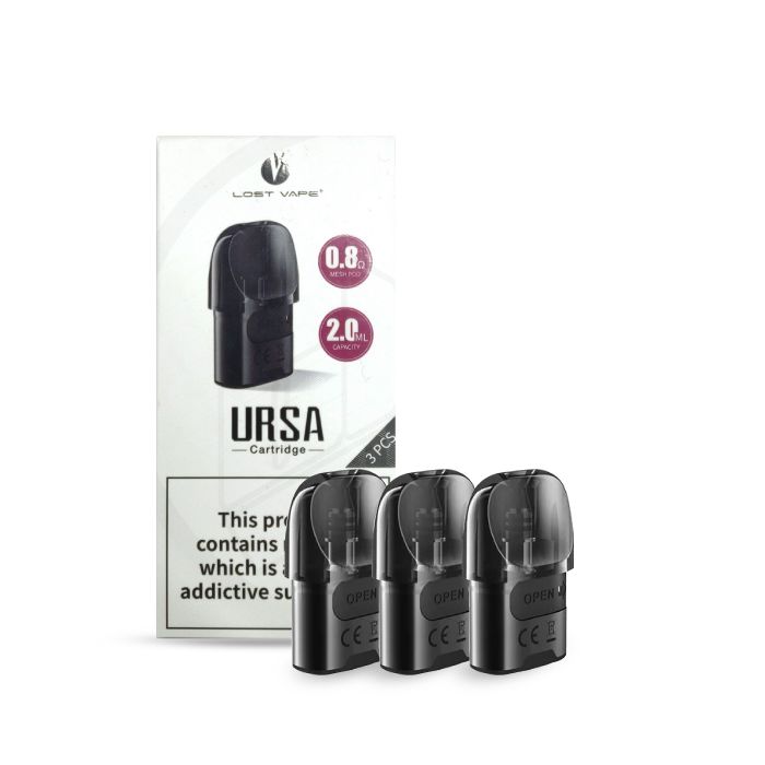 785314 Lost Vape Ursa Nano Replacement Pods 3-Pack