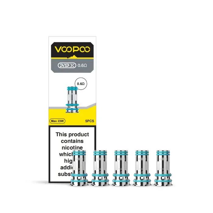 832226 VOOPOO PnP X Replacement Coils 5-Pack