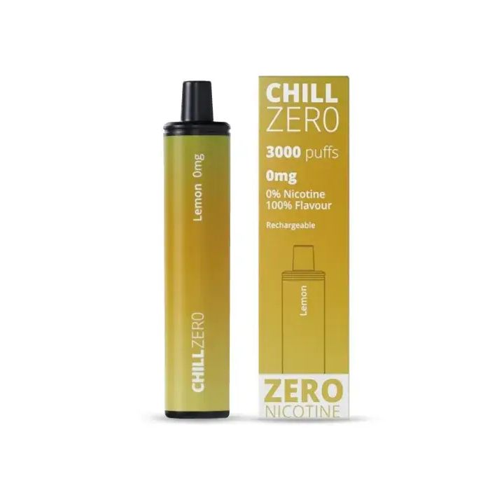 834643 Lemon – Chill Zero Nicotine Free Disposable Vape