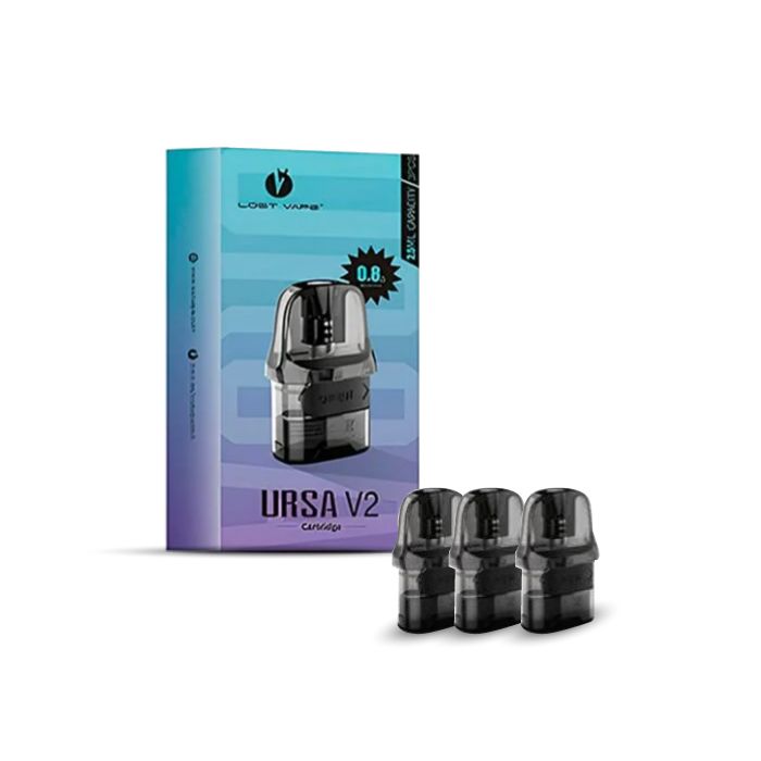 866731 Lost Vape Ursa V2 Replacement Pods 3-Pack