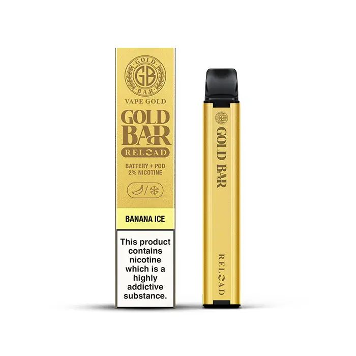 869864 Banana Ice – Gold Bar Reload Prefilled Pod Kit