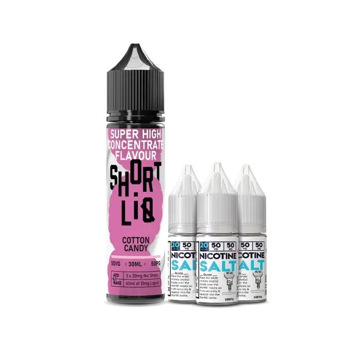 879671 Cotton Candy 50/50 E-Liquid ShortLiQ