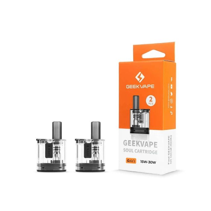 885612 GeekVape Soul Replacement Pods 2-Pack