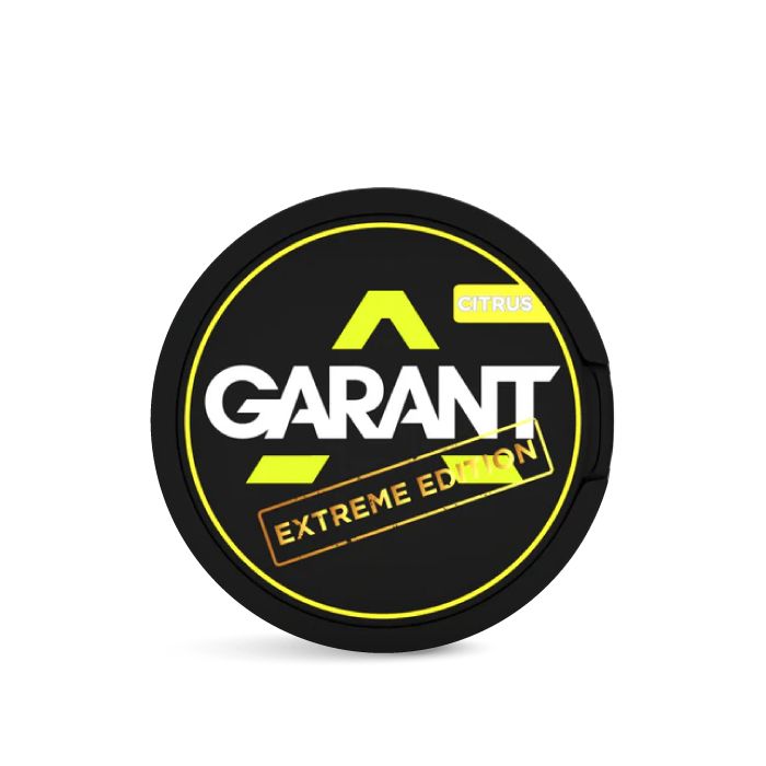 890050 Citrus – Garant Extreme Nicotine Pouches