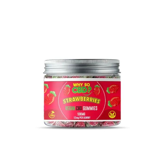 903509 Why So CBD? Strawberries Gummies 500mg