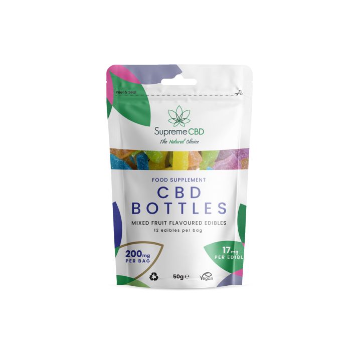 P3692 Supreme CBD - 200mg Assorted Gummy Bottles