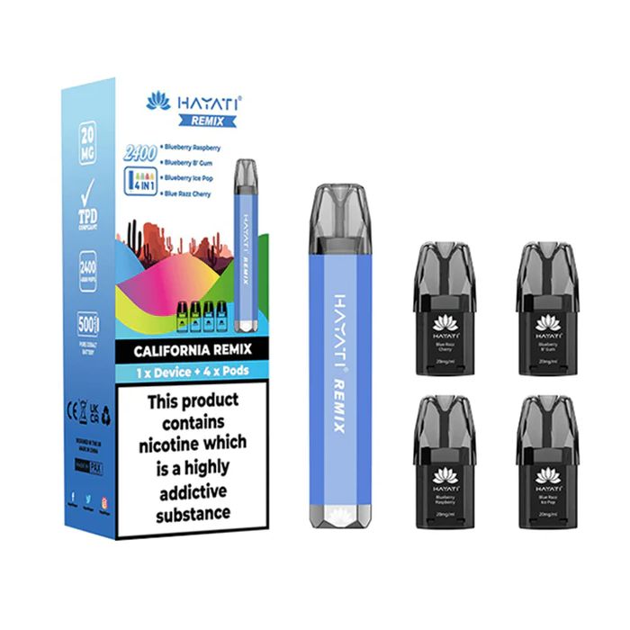 922646 California Remix Hayati 4-in-1 Prefilled Pod Kit