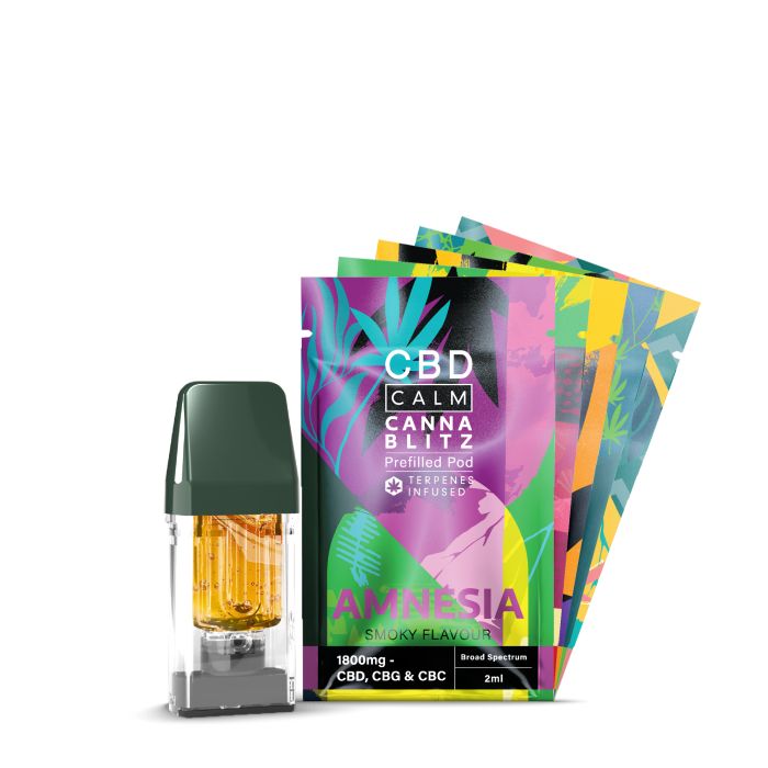 P10868 CBD Calm CANNABLITZ 1800mg Prefilled Pod