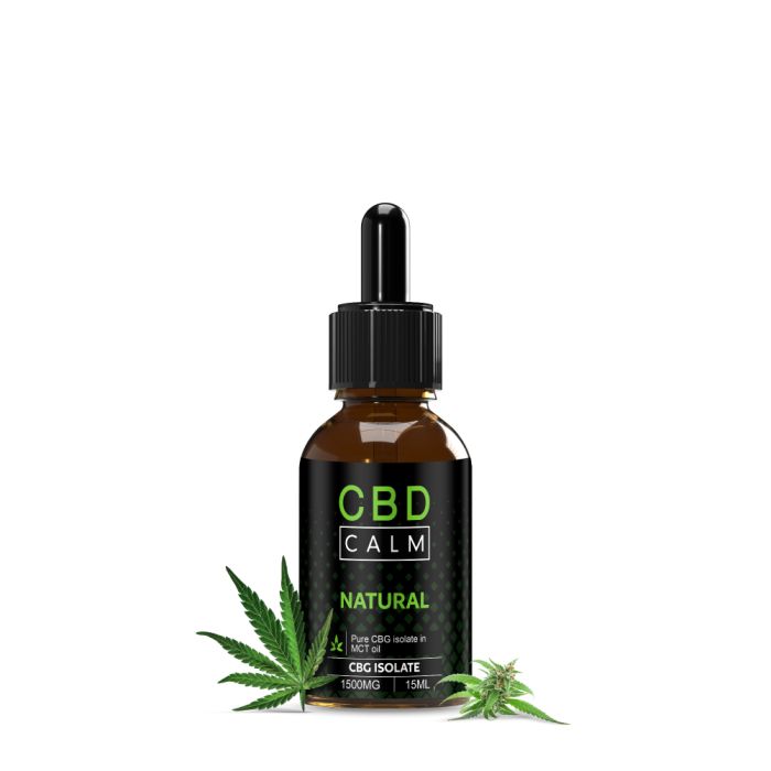 645690 Natural Isolate MCT CBG Oil | CBD Calm