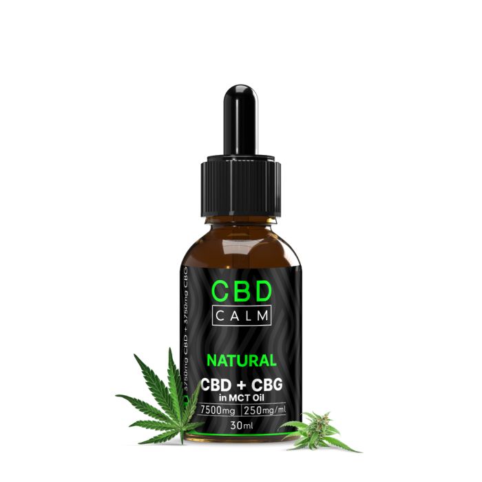 782009 Natural CBD & CBG MCT Oil | CBD Calm