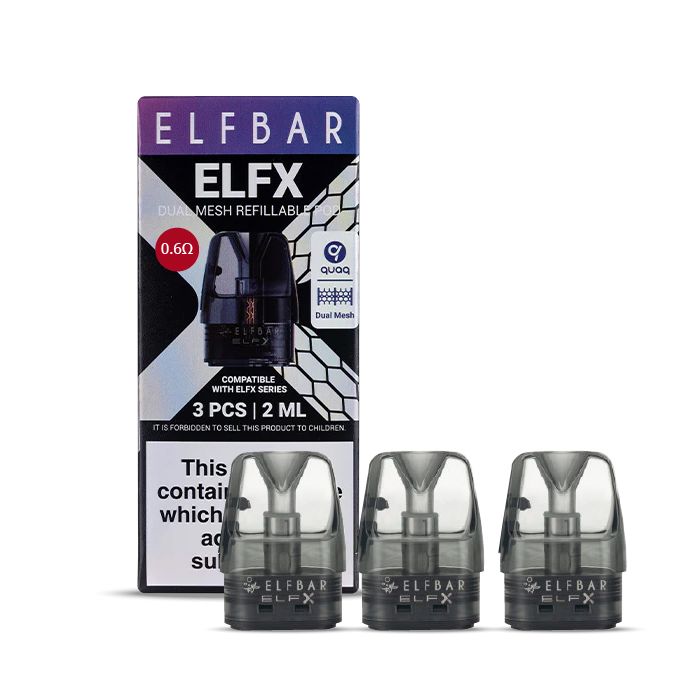 P10532 Elf Bar ELFX Dual Mesh Refillable Pods