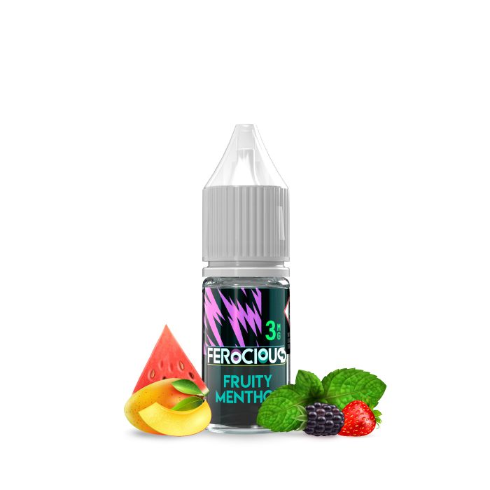 262048 Fruity Menthol 10ml E-Liquid Ferocious
